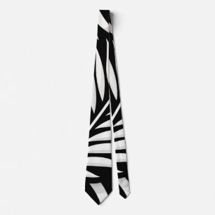 Blad Zebra Stripes stijl Stropdas