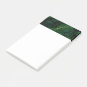 Bladbladeren van tropisch regenwoud post-it® notes (Schuin)