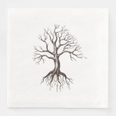 Bladboom Servet (Voorkant)