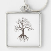 Bladboom Sleutelhanger (Voorkant)