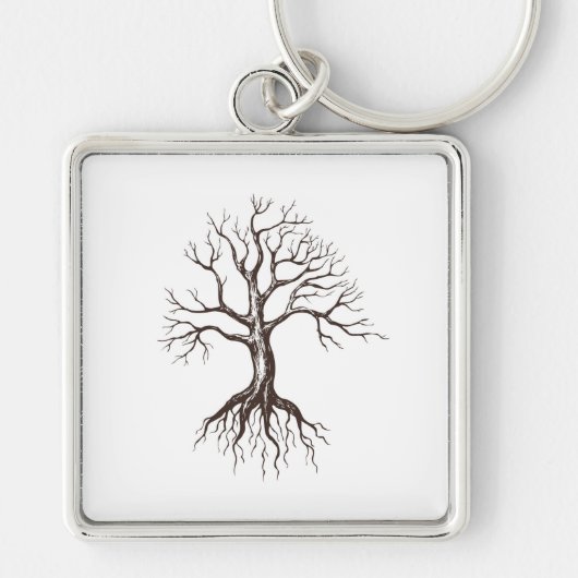 Bladboom Sleutelhanger (Voorkant)