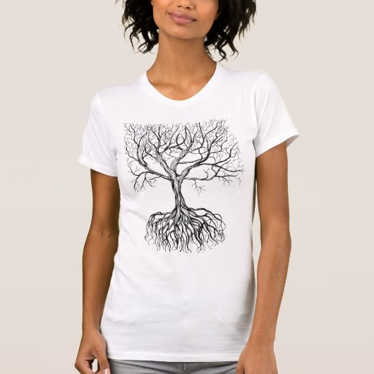 Bladboom T-shirt (Voorkant)