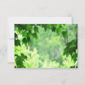 Bladbruiloft RSVP Kaartje (Achterkant)