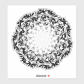 bladcirkel sticker (Vel)