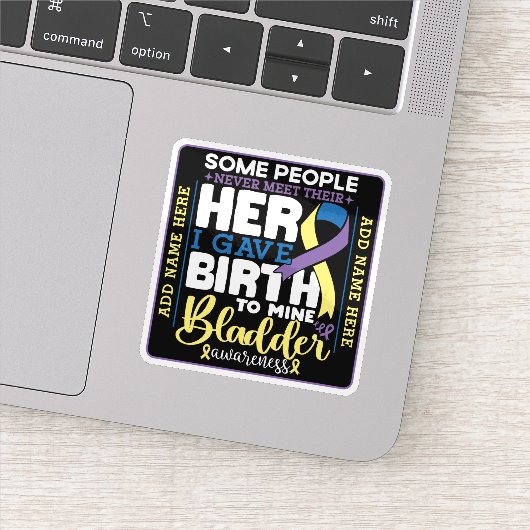 Bladder warrior Some People Never Meet Their Hero Sticker (Detail)