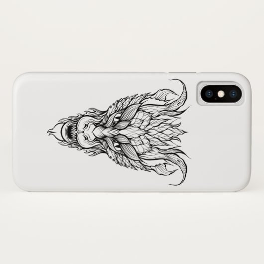 bladdraak Case-Mate iPhone case (Achterkant (horizontaal))