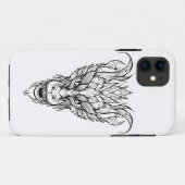 bladdraak Case-Mate iPhone case (Achterkant (horizontaal))
