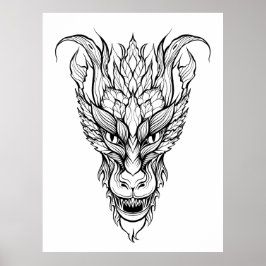 bladdraak poster