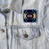 Blade Vierkante Button 5,1 Cm (In situ)
