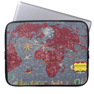 Bladen 1 t/m 8: Air France Laptop Sleeve