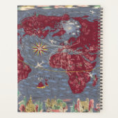 Bladen 1 t/m 8: Air France Planner (Achterkant)