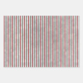 Bladen van winterkardinalen en inpakpapier vel (Voorkant 2)