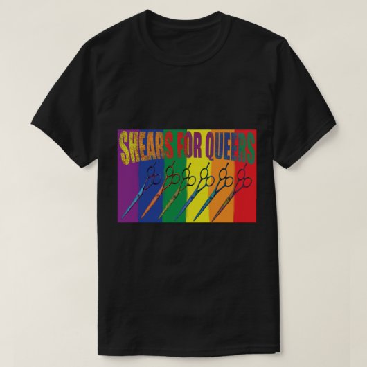 Bladen voor Queers T-shirt (Design voorkant)