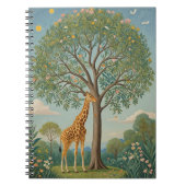 Bladerdak van de Giraffe Notitieboek (Voorkant)