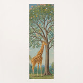 Bladerdak van de Giraffe Yogamat (Voorkant)