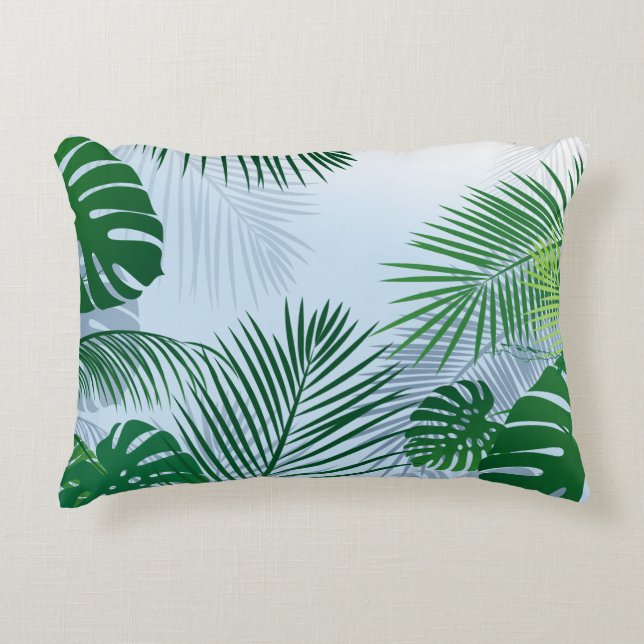 Bladeren 3 accent kussen (Voorkant)