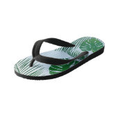 Bladeren 3 kinder teenslippers (Schuin)