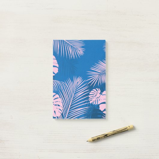 Bladeren 9 post-it® notes (Op bureau)