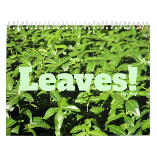 Bladeren! Agenda Kalender (Hoes)