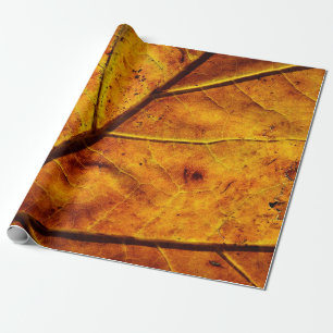 Bladeren bladeren herfst textuur cadeaupapier