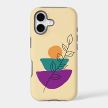 Bladeren boho illustratie