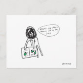 bladeren briefkaart (Voorkant)