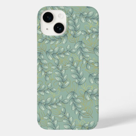 Bladeren Case-Mate iPhone Case (Achterkant)