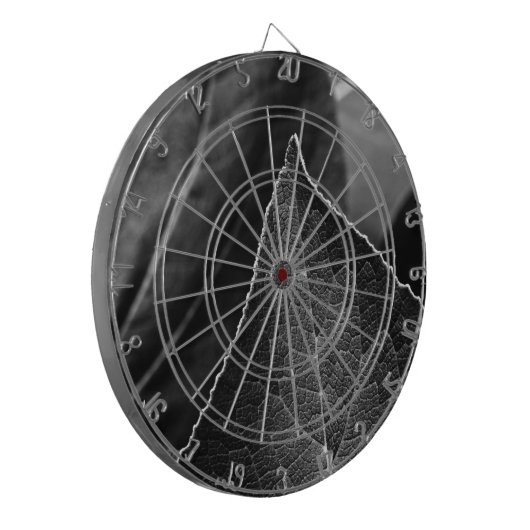 bladeren dartbord (Voorkant Links)