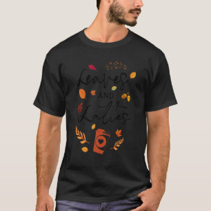 Bladeren en luiers en luiers pompoenen Herfst D T-shirt