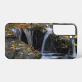 Bladeren en watervallen Samsung Galaxy Hoesje (Achterkant horizontaal)