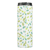 Bladeren (groen) thermosbeker (Achterkant)