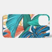 bladeren iPhone hoesje (Achterkant horizontaal)