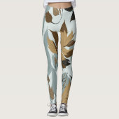 bladeren leggings (Voorkant)