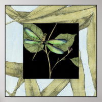 Bladeren met Dragonfly-ingang door Jennifer Goldbe