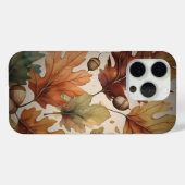 bladeren met herfst-thema Case-Mate iPhone case (Achterkant (horizontaal))