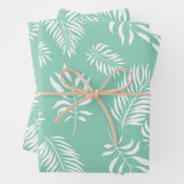 Bladeren Patroon 14 Inpakpapier Vel (In situ)