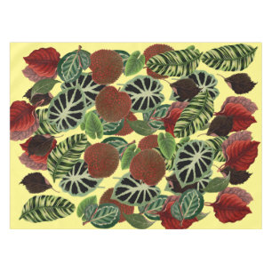 Bladeren planten bladtuin natuur meisje kunst tafelkleed