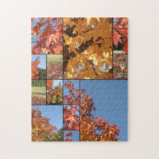 Bladeren Puzzel (Verticaal)