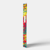 bladeren rode groene geel en wit Case-Mate iPhone case (Achterkant / Rechts)