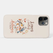 Bladeren vallen - grillige Herfst Birds & Foliage Case-Mate iPhone Case (Achterkant (horizontaal))