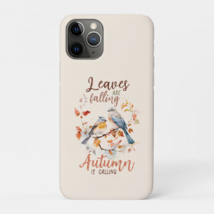 Bladeren vallen - grillige Herfst Birds & Foliage iPhone 11 Pro Hoesje