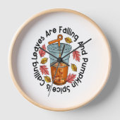 Bladeren vallen weg en pompoen bellen (Voorkant)