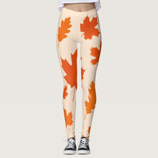 Bladeren van Bedankt Leggings (Voorkant)