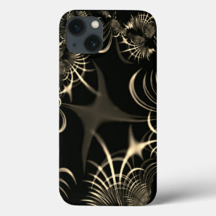 Bladeren van droog gras of kruidoornen? Khaki-kleu iPhone 13 Hoesje