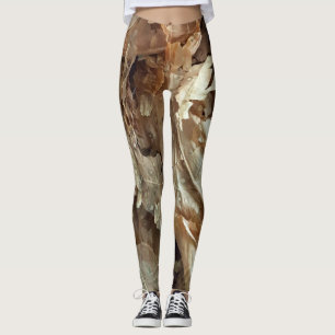 bladeren van gedroogde tabak leggings