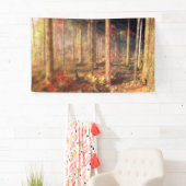 Bladeren van gouden banner (Insitu)