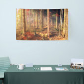 Bladeren van gouden banner (Beurs)