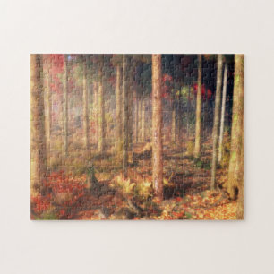 Bladeren van gouden puzzels