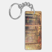 Bladeren van Gouden Sleutelhanger (Voorkant Links)