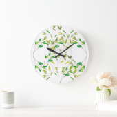 Bladeren van groen grote klok (Huis)